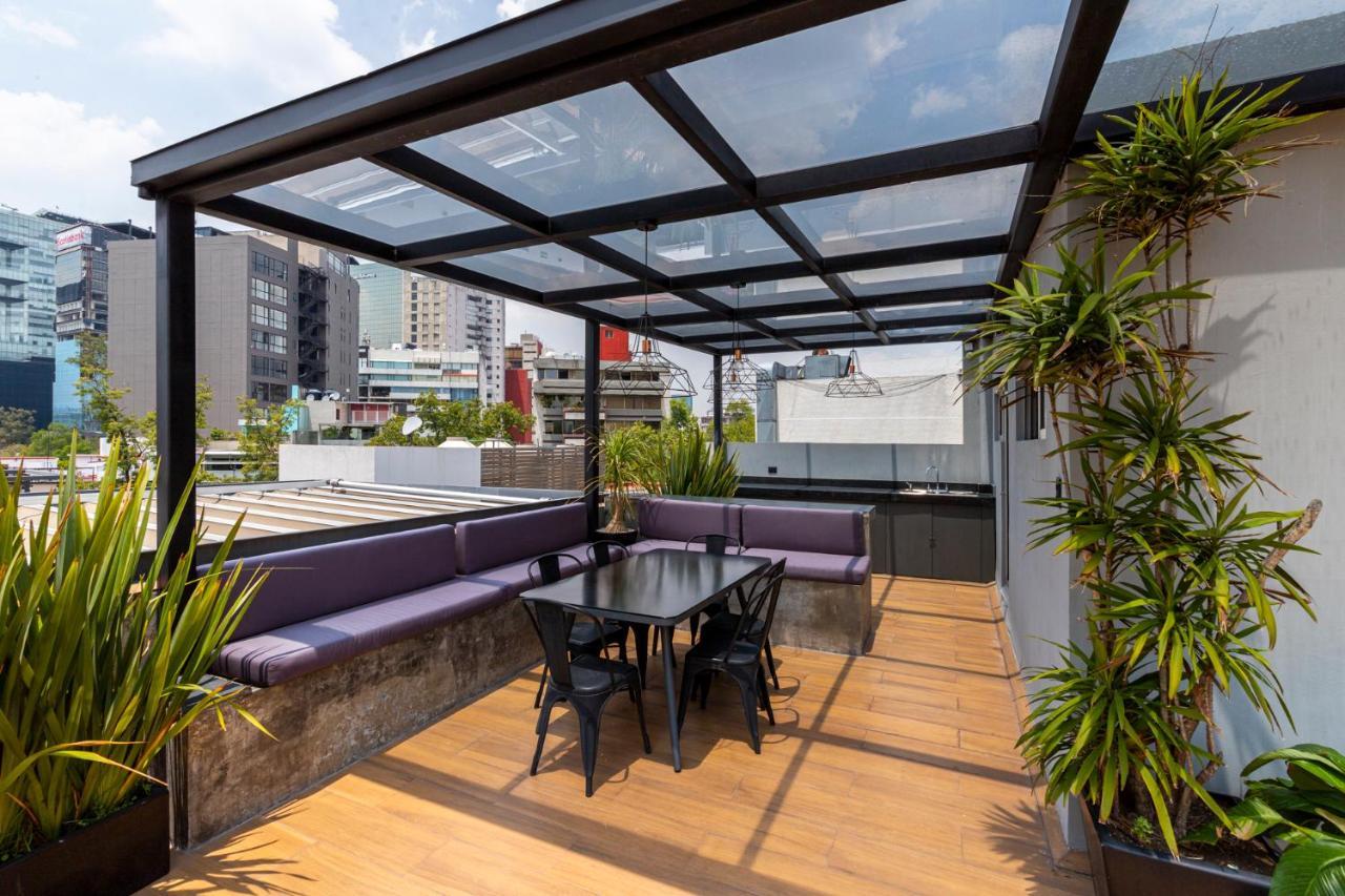 Ferienwohnung Nido Parque Lincoln Mexiko-Stadt Exterior foto