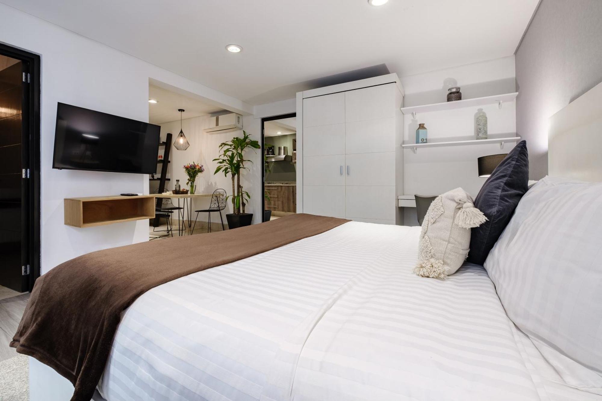 Ferienwohnung Nido Parque Lincoln Mexiko-Stadt Zimmer foto